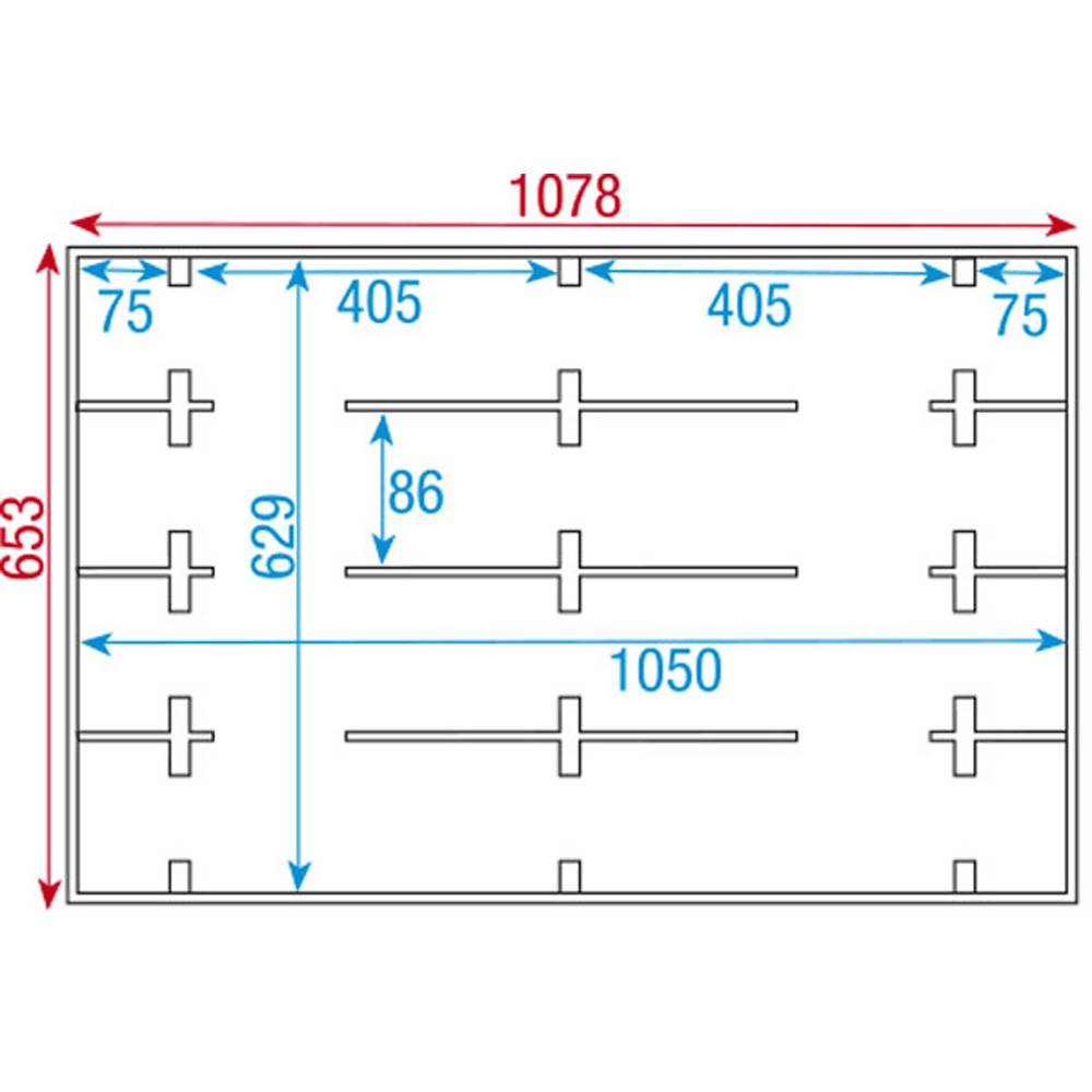 DAP LCA-SUN1 FLIGHTCASE VOOR 8X SUNSTRIP ACTIVE