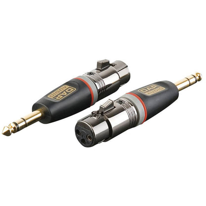 DAP XGA24 XLR FEMALE NAAR STEREO JACK MALE ADAPTER