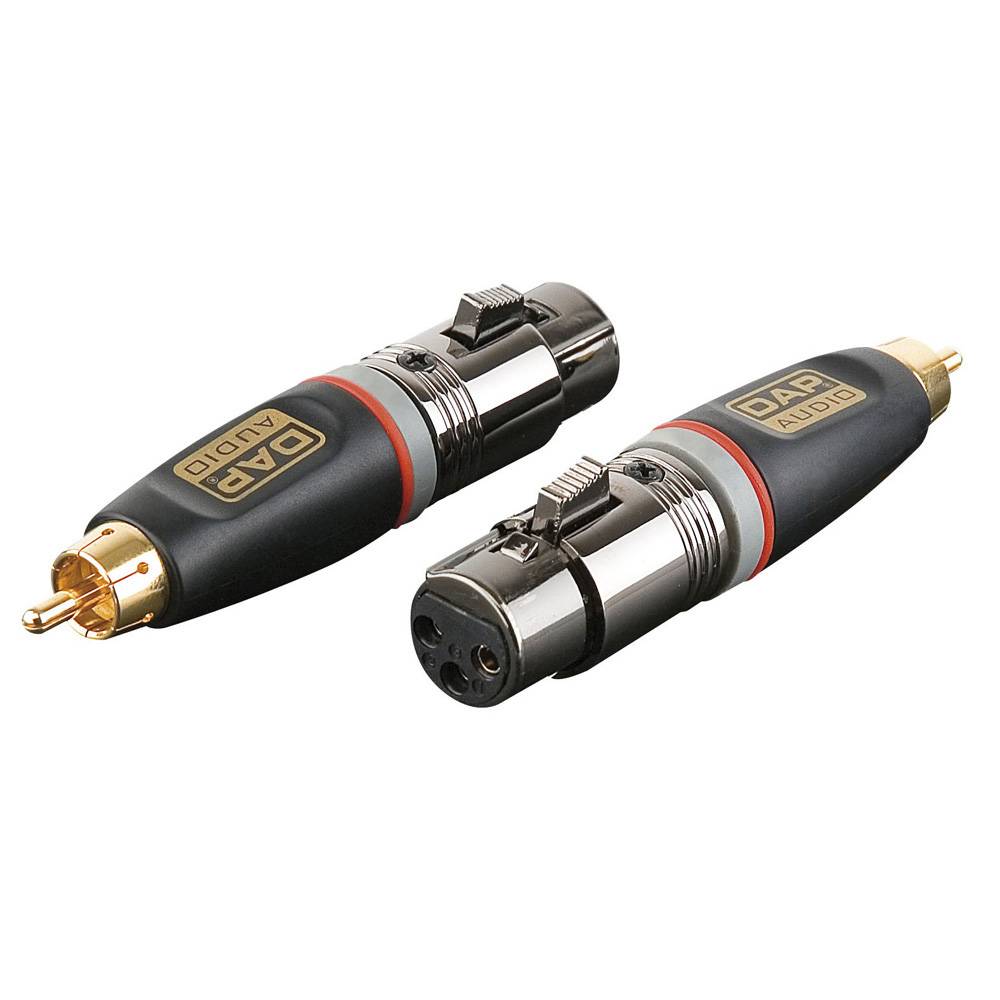 DAP XGA31 XLR FEMALE NAAR RCA MALE ADAPTER