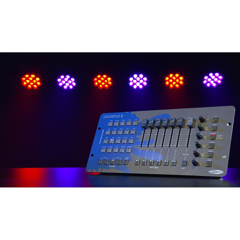 SHOWTEC COLORCUE 2 DMX CONTROLLER VOOR LED-VERLICHTING