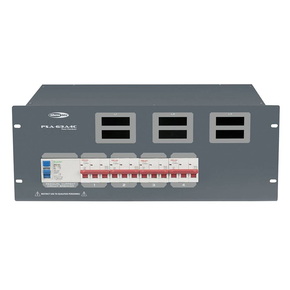SHOWTEC PSA-63A4C KRACHTSTROOM VERDELER 63A