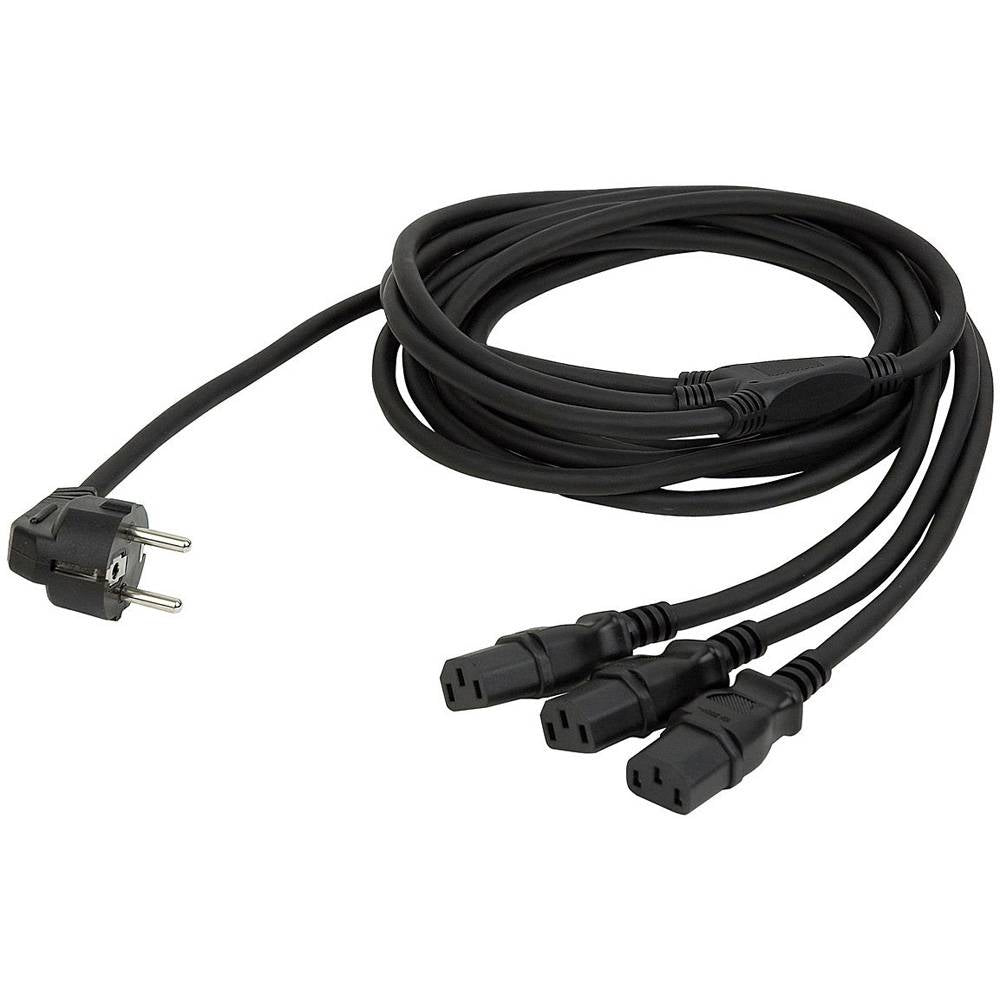 DAP SCHUKO NAAR 3X IEC SPLITTER 3M